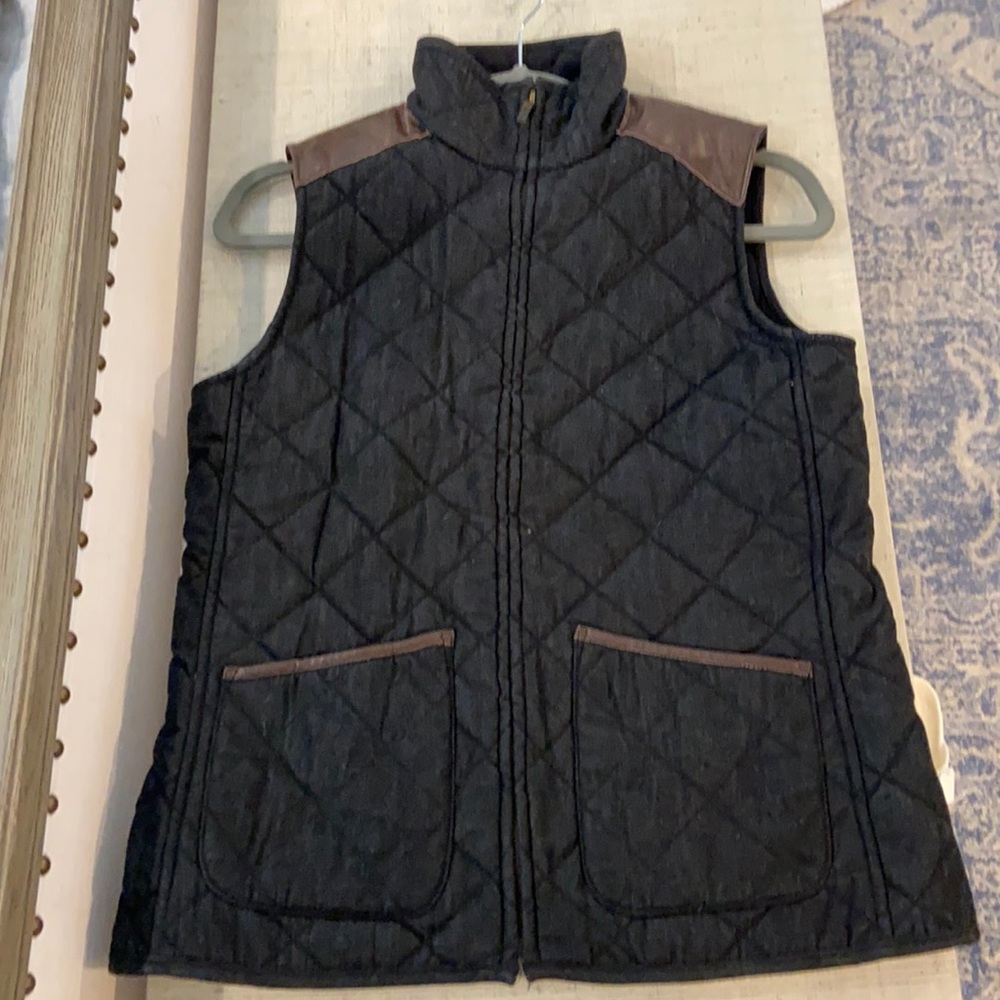 Ralph Lauren Fleece Line Denim Vest